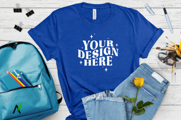 Back to School Bella Canvas Mockup 0116