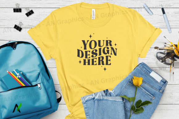 Back to School Bella Canvas Mockup 0121: A Powerful Tool for Designers and Creators