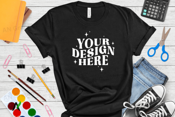Back to School Bella Canvas Mockup 0132