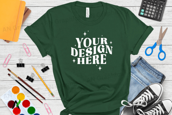 Back to School Bella Canvas Mockup 0144