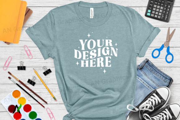 Back to School Bella Canvas Mockup 0150