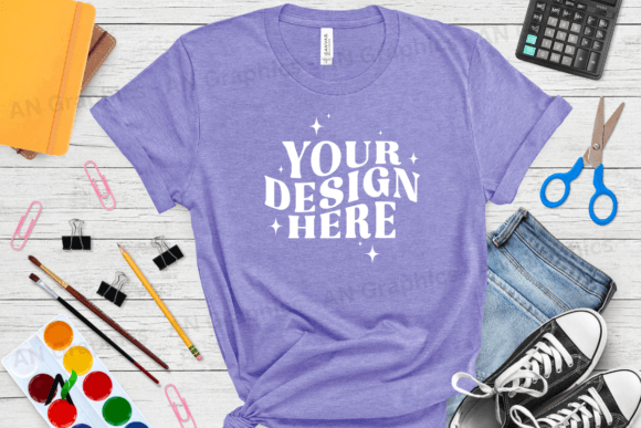Back to School Bella Canvas Mockup 0169: A Versatile Tool for Designers and Merchants