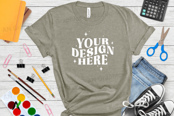 Back to School Bella Canvas Mockup 0196