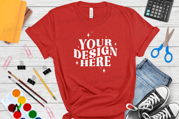 Back to School Bella Canvas Mockup 0223: A Versatile Tool for Designers
