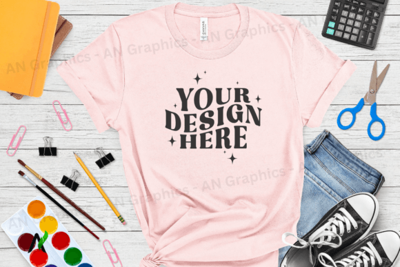 Back to School Bella Canvas Mockup 0227: A Versatile Design Tool for Creative Professionals