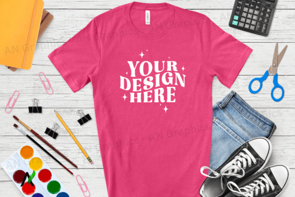 Back to School Bella Canvas Mockup 055: A Powerful Tool for Designers and Creators