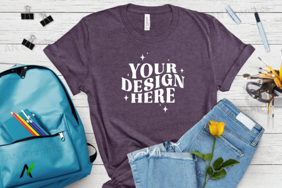 Back to School Bella Canvas Mockup - 079: A Powerful Tool for Designers and Merchants