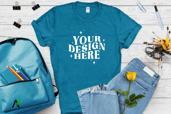 Back to School Gildan 64000 Mockup 0124: A Versatile Tool for Designers