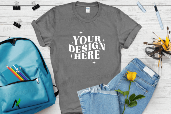 Back to School Gildan 64000 Mockup 0140