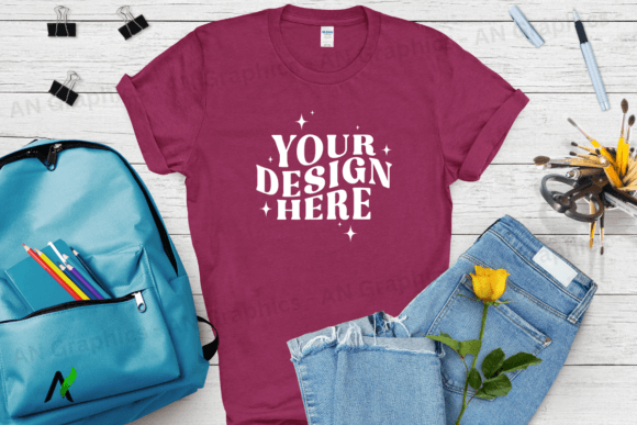 Back to School Gildan 64000 Mockup 0143: A Versatile Tool for Designers