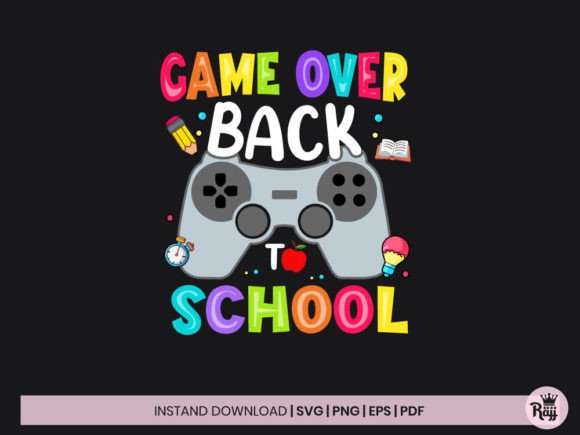 Game Over Welcome Back to School T-Shirt