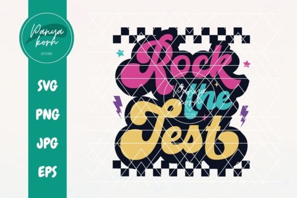 Rock the Test: Creative SVG Designs for Back to School and Teacher Appreciation
